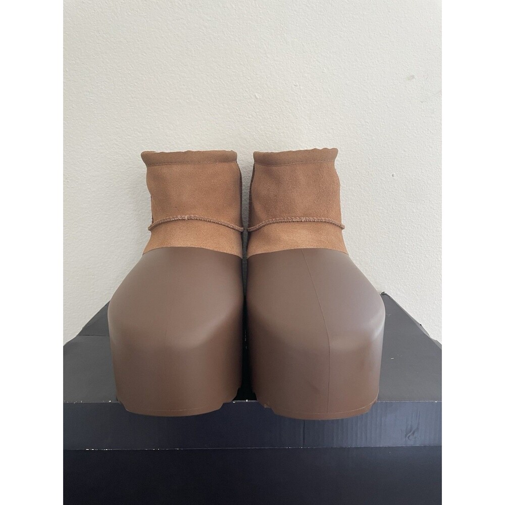 Ugg Classic Mini Pumped Molded Chestnut Suede All… - image 5